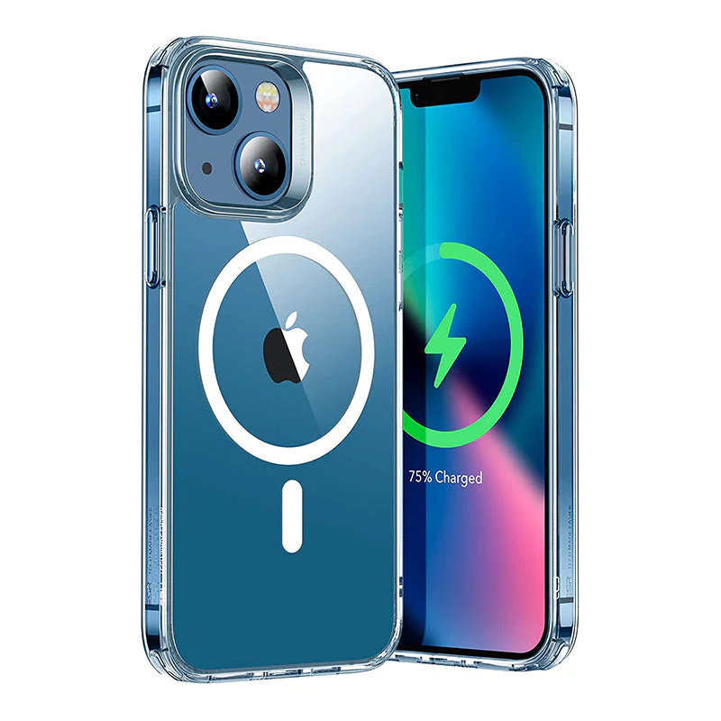 IPhone 16e/15/14/13 Hard Clear Case w/Magsafe