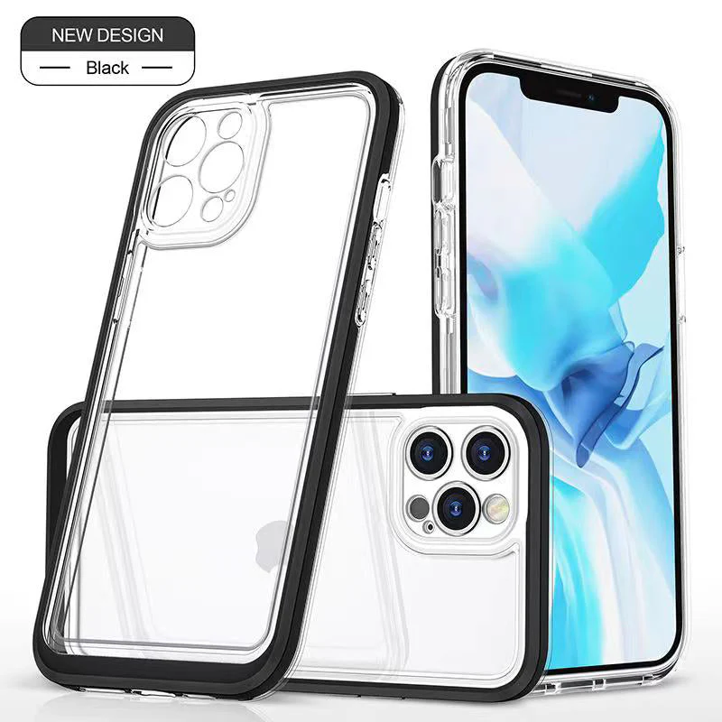 [1116] IPhone 12 Clear Hard Case 