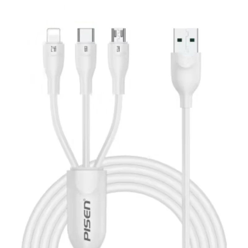 6A All Protocol 3-in-1 Data Cable 1.2M