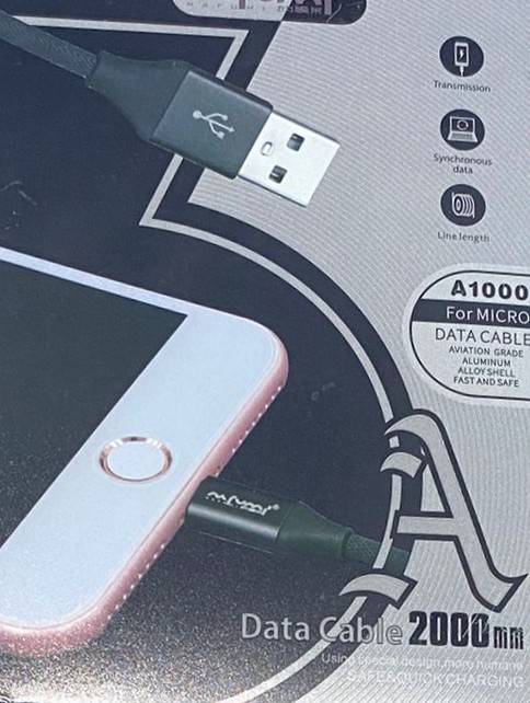 USB to Micro-USB Charging Cable 2M