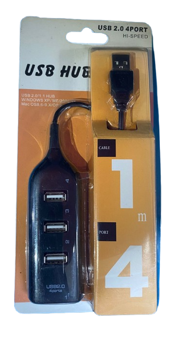 USB 2.0 to 4 Ports Hub