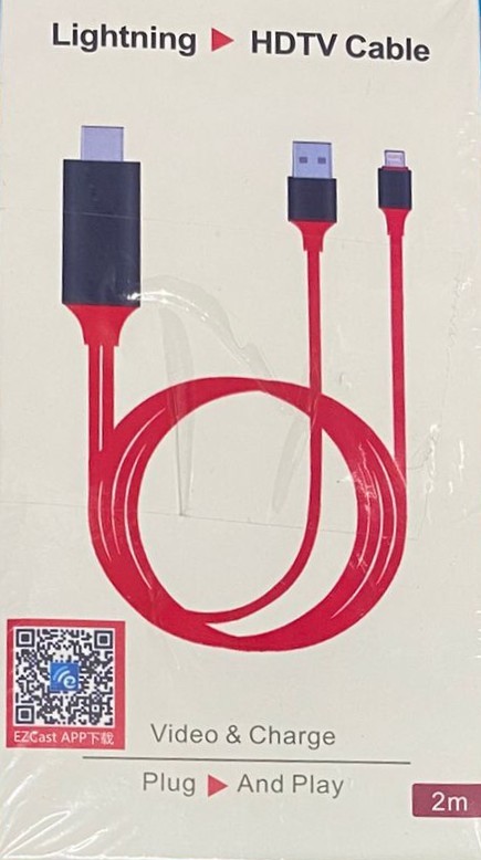 HDMI to Lightning and USB Cable