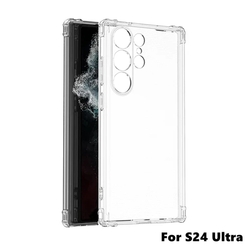 [1084] Galaxy S24 Ultra Clear Jelly Case