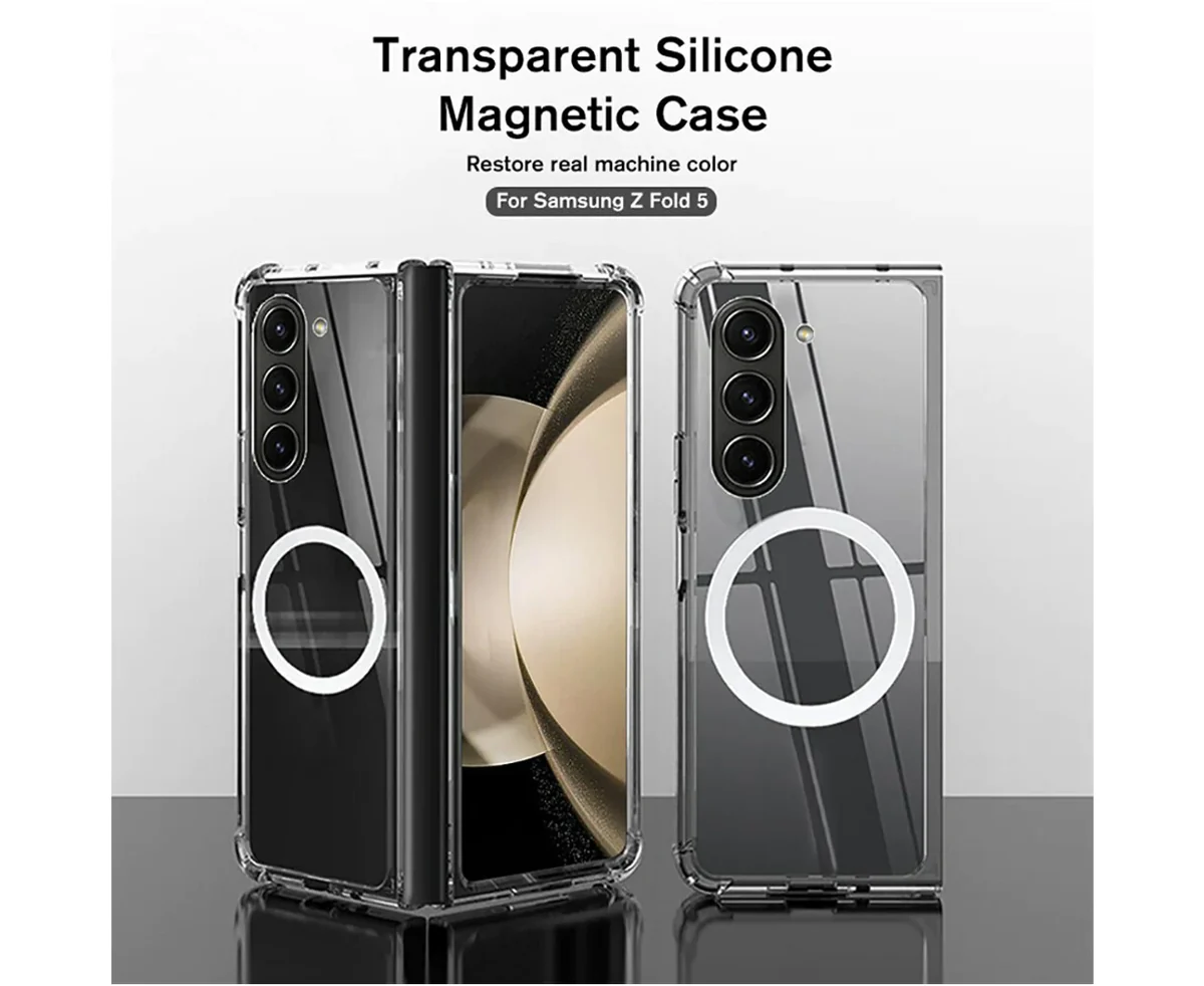 [1086] Galaxy Z Fold 5 Crystal Clear Case w/MagSafe