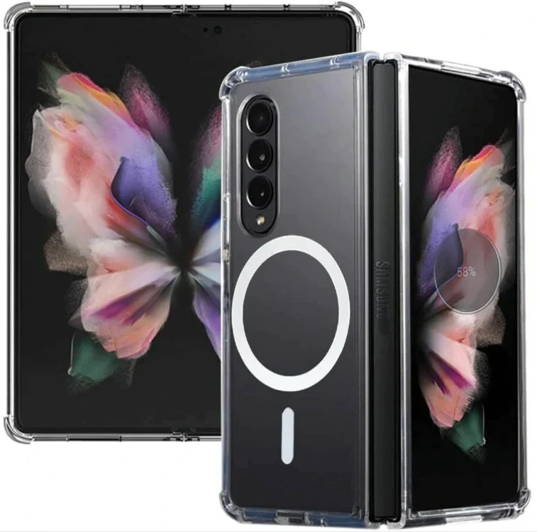 [1087] Galaxy Z Fold 6 Crystal Clear Case w/MagSafe