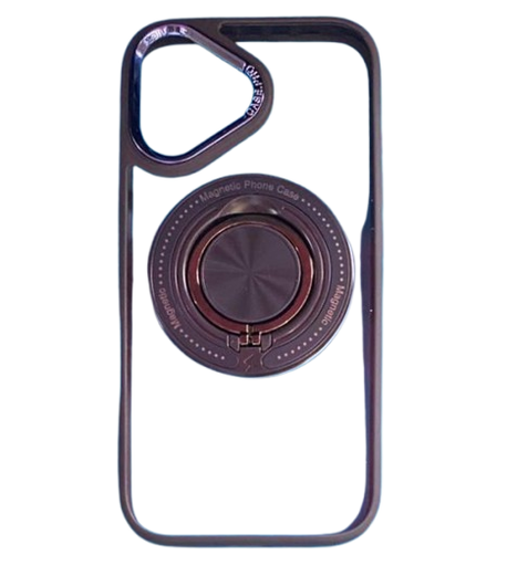 [1088] IPhone 17 Purple Ring Holder Case w/MagSafe