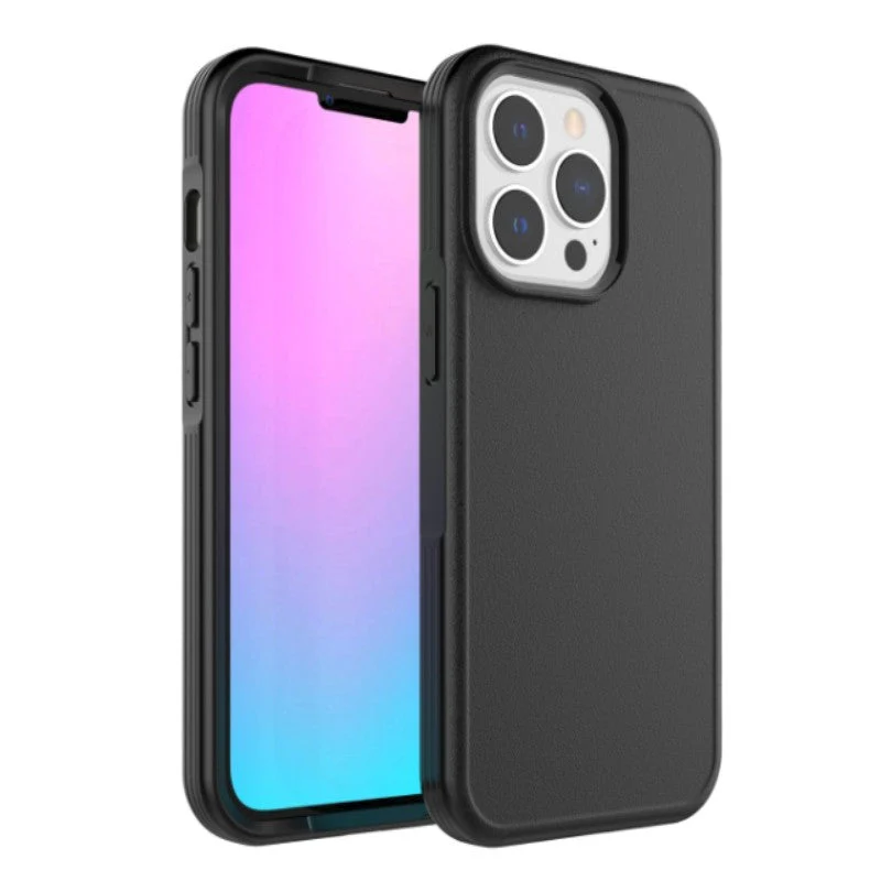 [1115] IPhone 13 Pro Black Hard Case