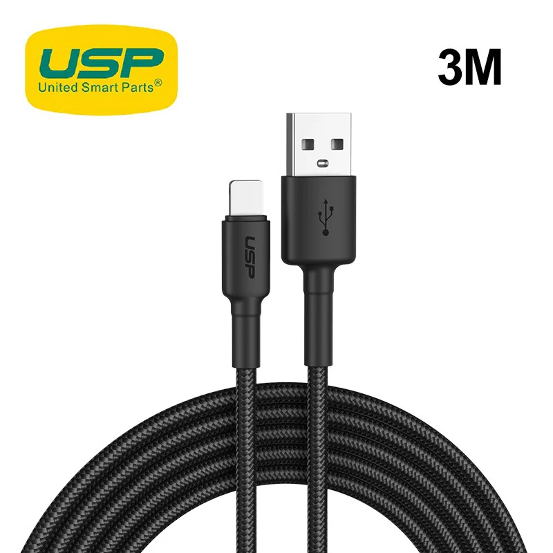 [3006] USB-A to Lightning Cafule Fast-Charging Cable 3M