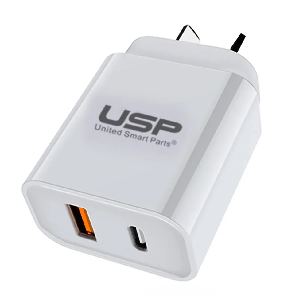 [3015] USP Android & Apple 20W Dual Ports Charger Adapter  