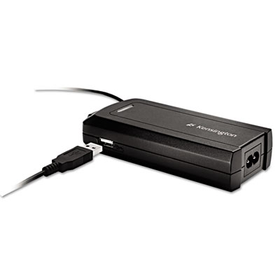 [3028] Kensington Laptop Charger for Toshiba with USB Power Port