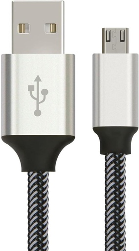 [3042] Astrotek USB to Micro-USB Braided Charging Cable 2M